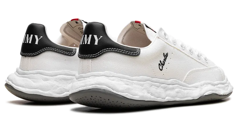 Maison Mihara Yasuhiro Charles Original Sole Low Canvas “White” (A12FW703-WHT) (2)