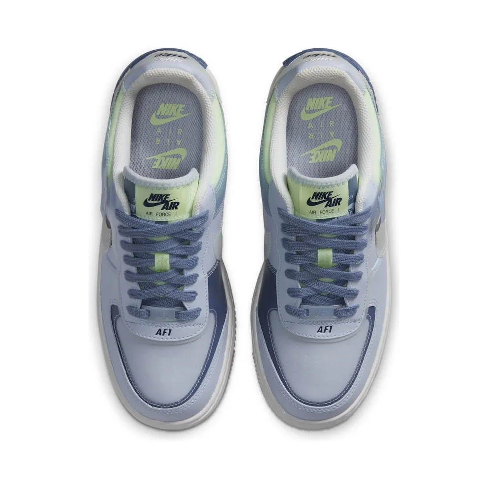 Nike WMNS Air Force 1 Shadow SE White Indigo (2020) (CK6561-001)