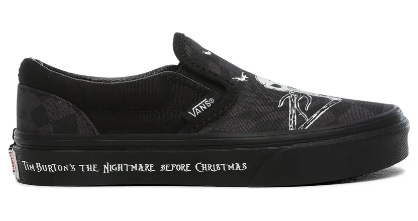 VANS Disney X Vans Glow Slip-on Schoenen Voor Kinderen (Zwart)