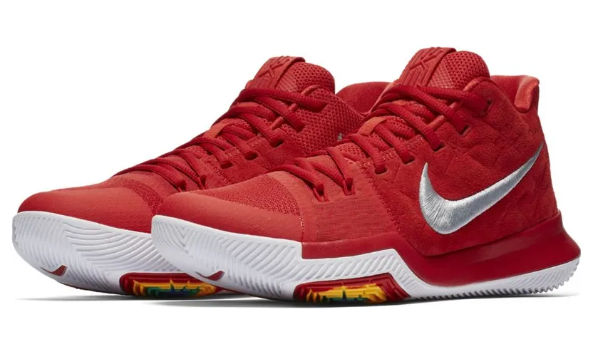 Nike Kyrie 3 Red Suede