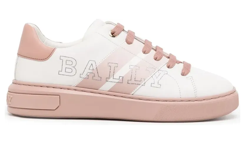 Bally Sneakers mit Glitter – Weiß (WK000IVT025)