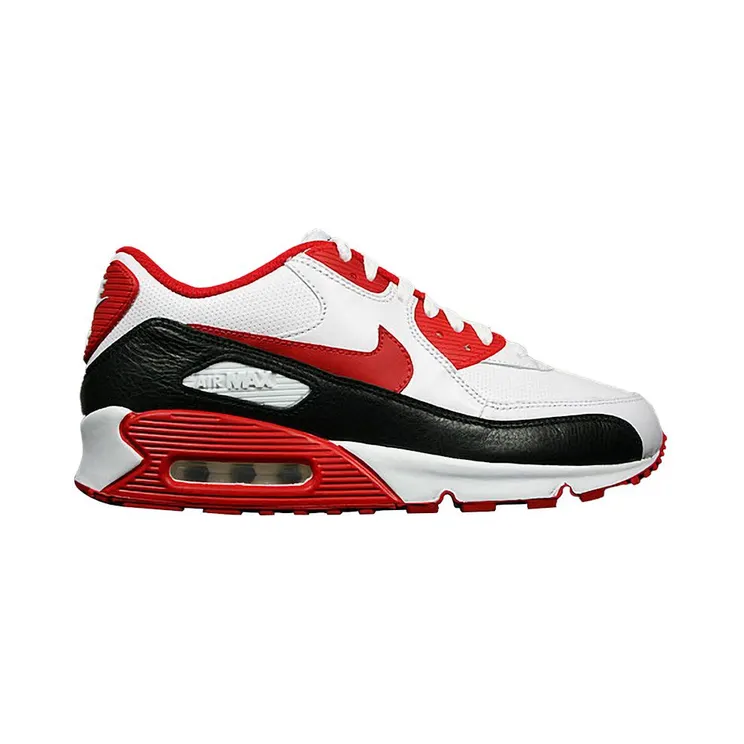 Nike Air Max 90 White Sport Red Black (375572-101)