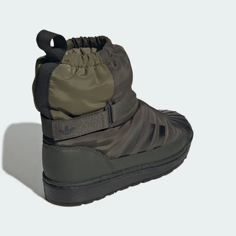 Adidas Superstar 360 Winterized Boot Kids Shadow Olive / Core Black / Focus Olive (JQ7950)