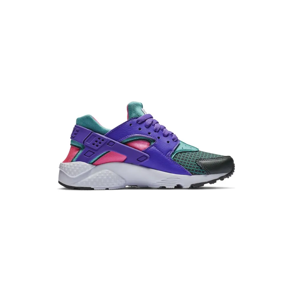 Nike Air Huarache Run Ultra Now Outdoor Green Hyper Grape (GS) Outdoor Green/Cabana-Hyper Pink-Hyper Grape (BQ7096-300)