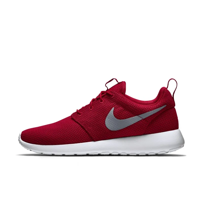 Nike Roshe Run Sport Red Cool Grey Sport Red/Cool Grey-Sail (511881-601)