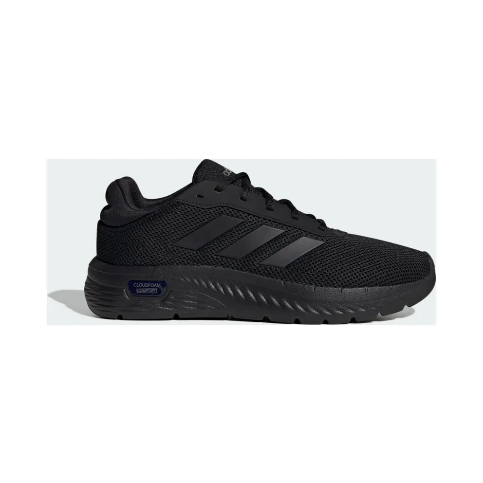 Adidas Cloudfoam Comfy Core Black / Core Black / Iron Metallic (IH6129)