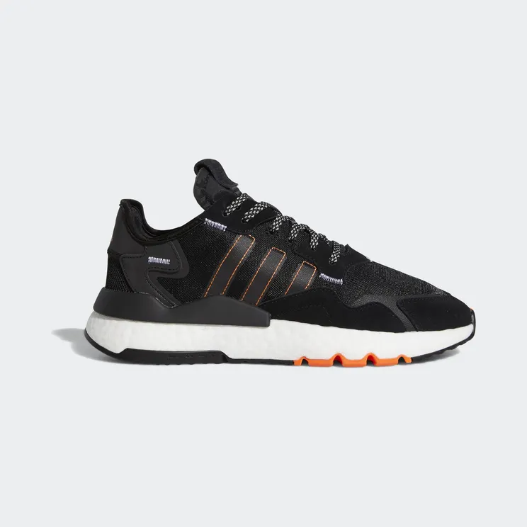 Adidas Nite Jogger ‘Solar Orange’ Core Black/Footwear White/Solar Orange (FW0187)
