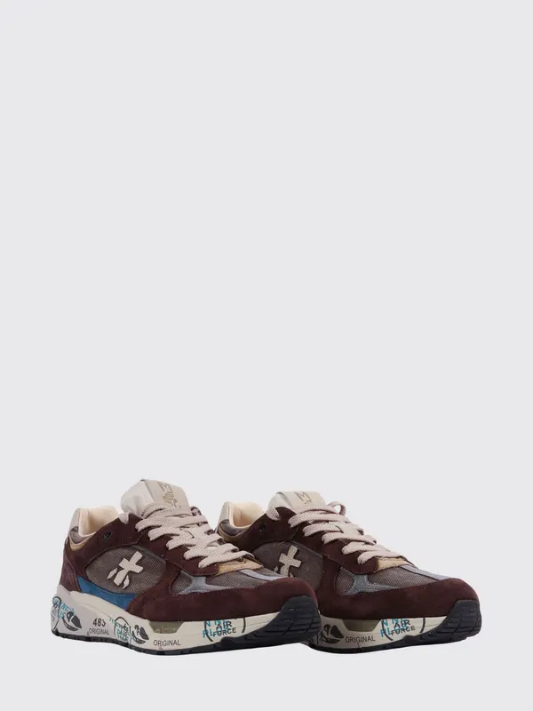 Premiata Mase Suede and Mesh Red (MASE8026)