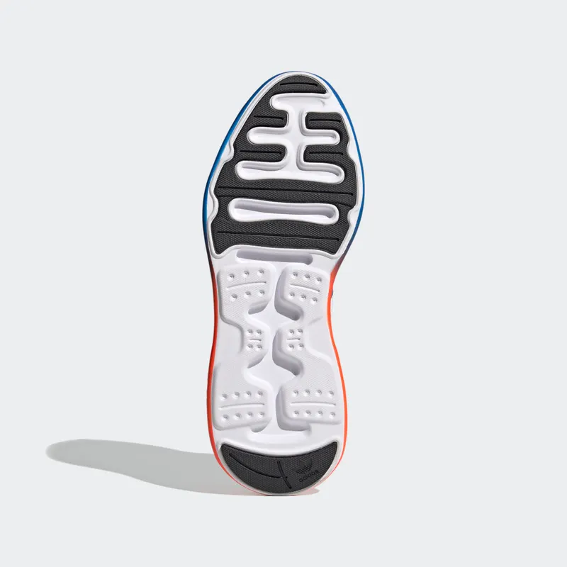 Adidas ZX 2K Flux Cloud White / Core Black / Blue (FX2044)
