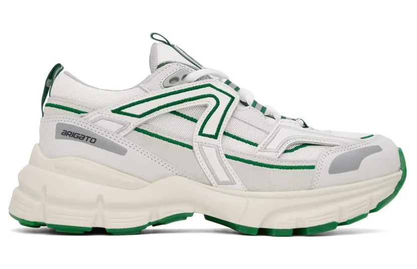 Axel Arigato White & Green Marathon R-Trail White/Green (F0568005)