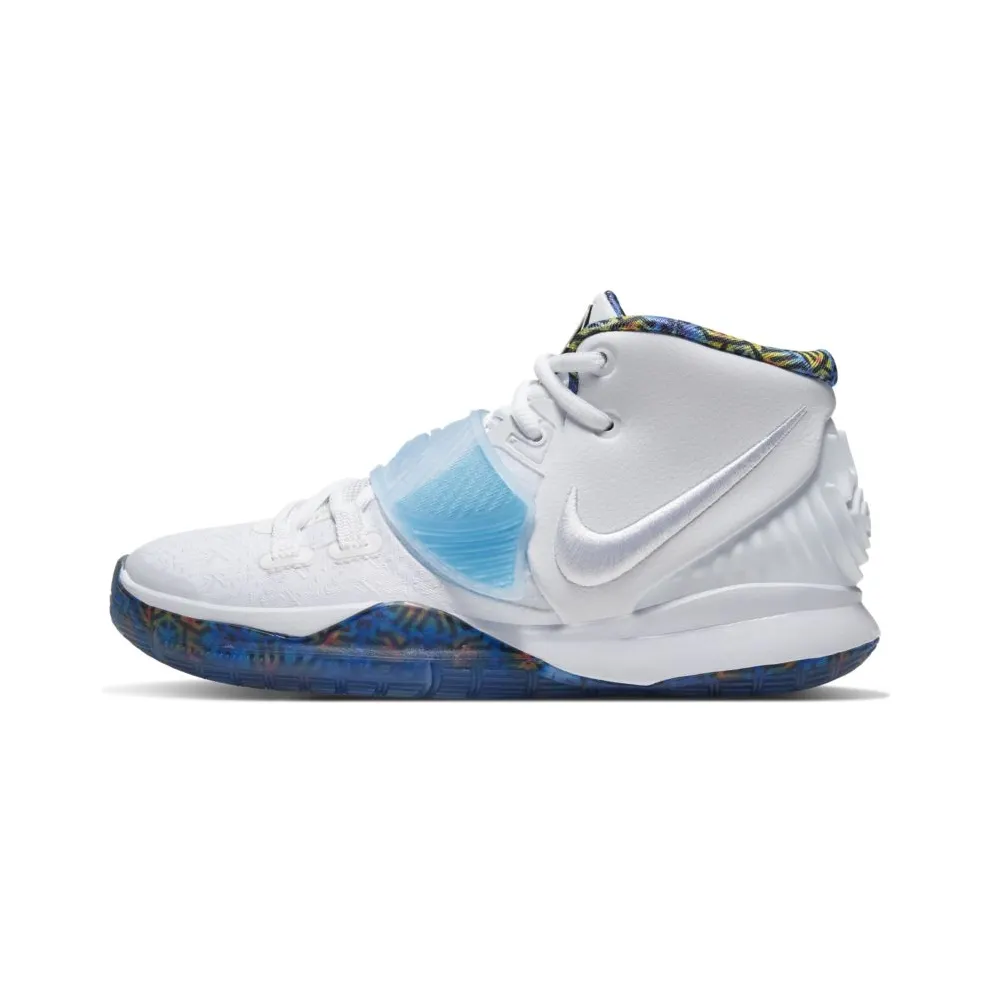 Nike Kyrie 6 White Sapphire Crimson (GS) White/White-Sapphire-Laser Crimson (BQ5599-146)