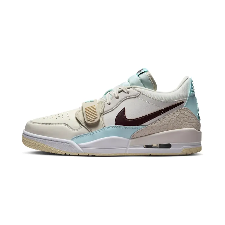 Jordan Legacy 312 Low “Sail / Phantom / Glacier Blue / Burgundy Crush” (HM9620-100)