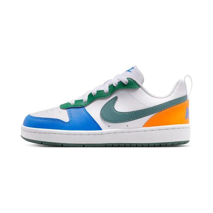 Nike Court Borough Low Recraft “White / Malachite / Blue Crystal / Mineral Slate” (DV5456-140)