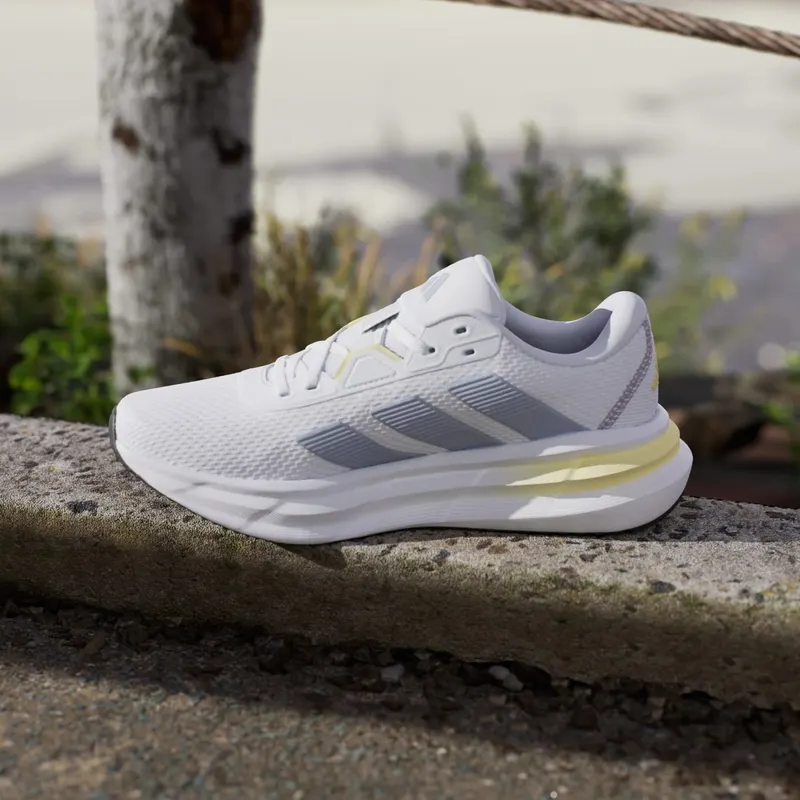 adidas Galaxy 7 Cloud White Halo Blue Powder Yellow (JQ2605)