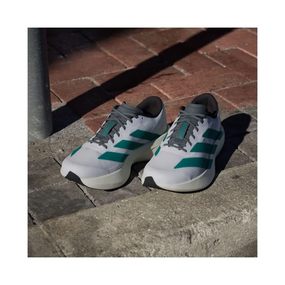 Adidas Adizero EVO SL Cloud White / Pure Teal / Grey Four (JS4487)