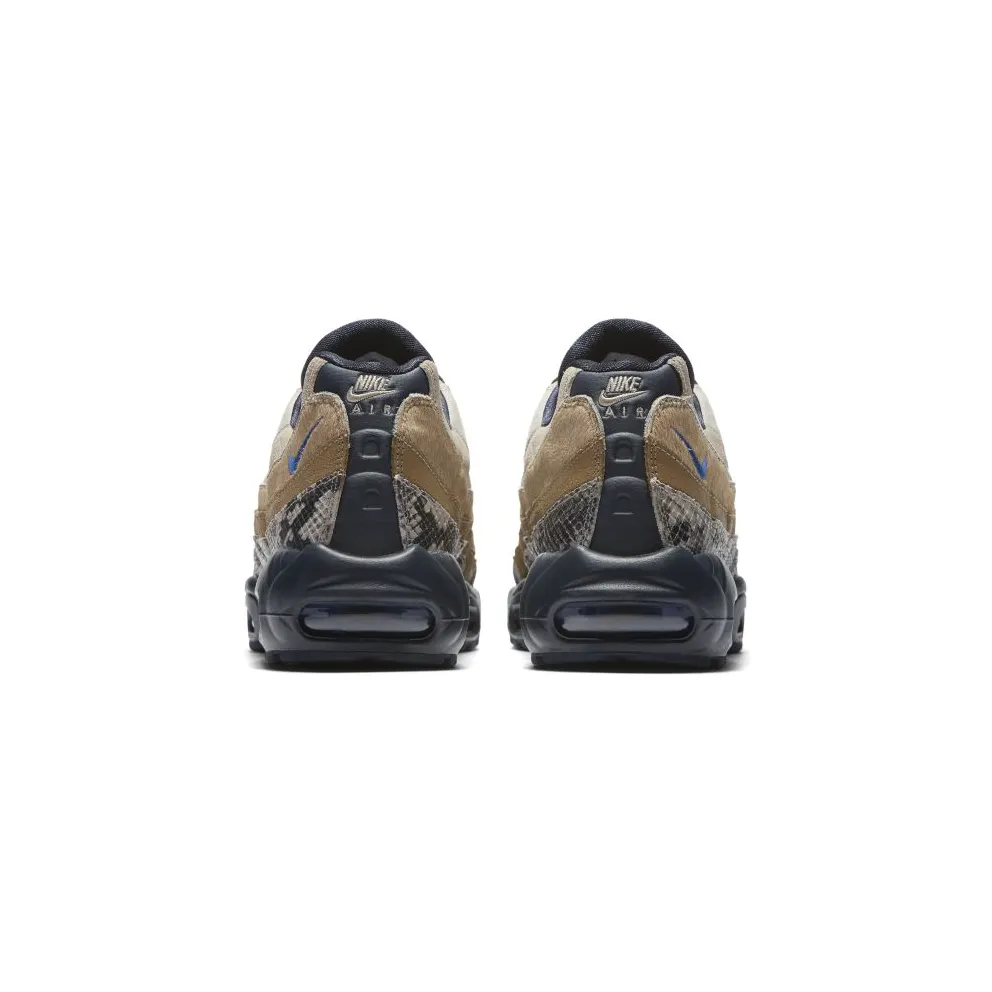 Nike Air Max 95 Snakeskin Newsprint Newsprint/Blue Hero-String-Canteen (AT6152-001)