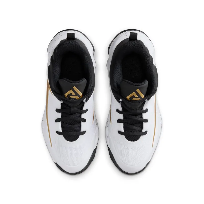 Nike Giannis Immortality 4 Black White Metallic Gold (IH7664-003)