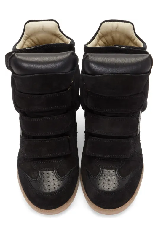 Isabel Marant Black Bekett Sneakers (BK0006-00M101S) (4)