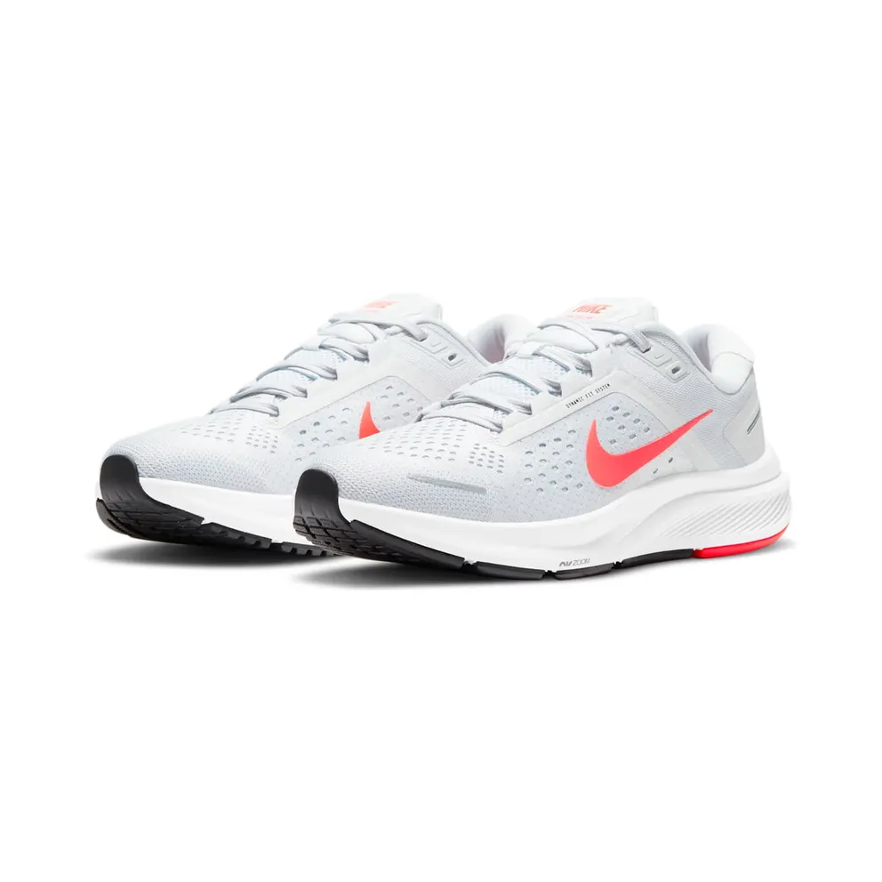 Nike Air Zoom Structure 23 Black “Pure Platinum / Light Armoury Blue / White / Flash Crimson” (CZ6721-009)
