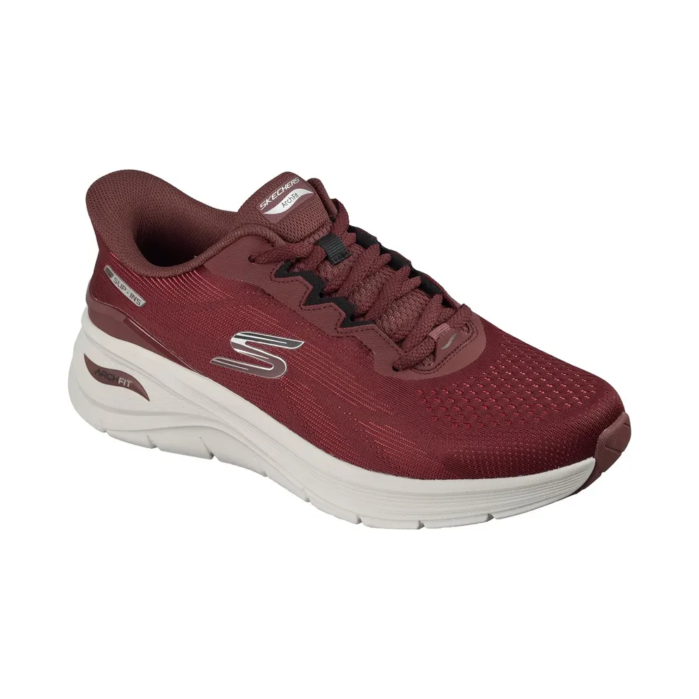 Skechers Slip-ins: Arch Fit 3.0 – Fiddow Sneaker Bordeauxrood
