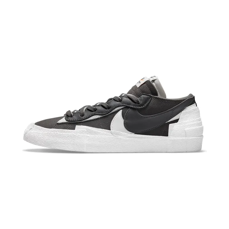 Nike x sacai Blazer Low Iron Grey (2021) “Iron Grey / White” (DD1877-002)