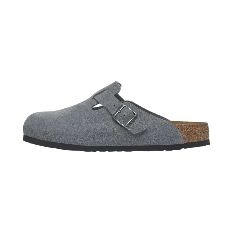 Birkenstock Boston Soft Footbed “Basalt Grey” (1029708)