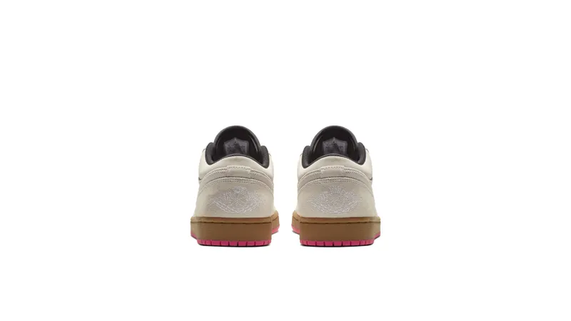 Jordan 1 Low White Gum Hyper Pink White/White-Gum Yellow-Hyper Pink (553558-119)