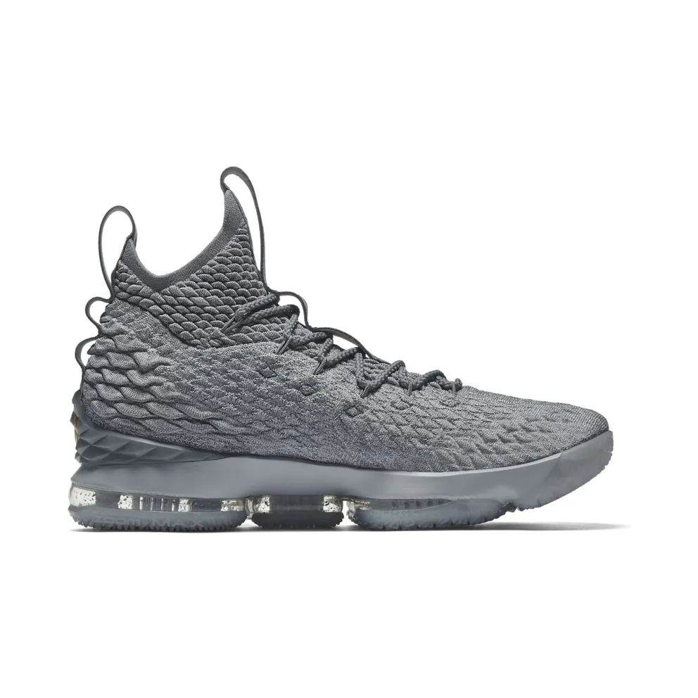 Nike LeBron 15 City Series Wolf Grey/Metallic Gold-Cool Grey (897648-005)