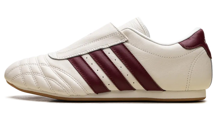 Adidas Taekwondo “off white/noble maroon/GUM 3” (JS4527)