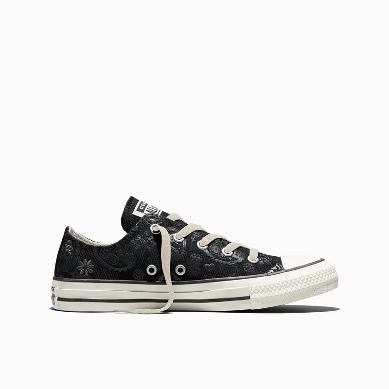 Converse Chuck Taylor All Star Dark Grey / Black / Natuurwit (A22409C)