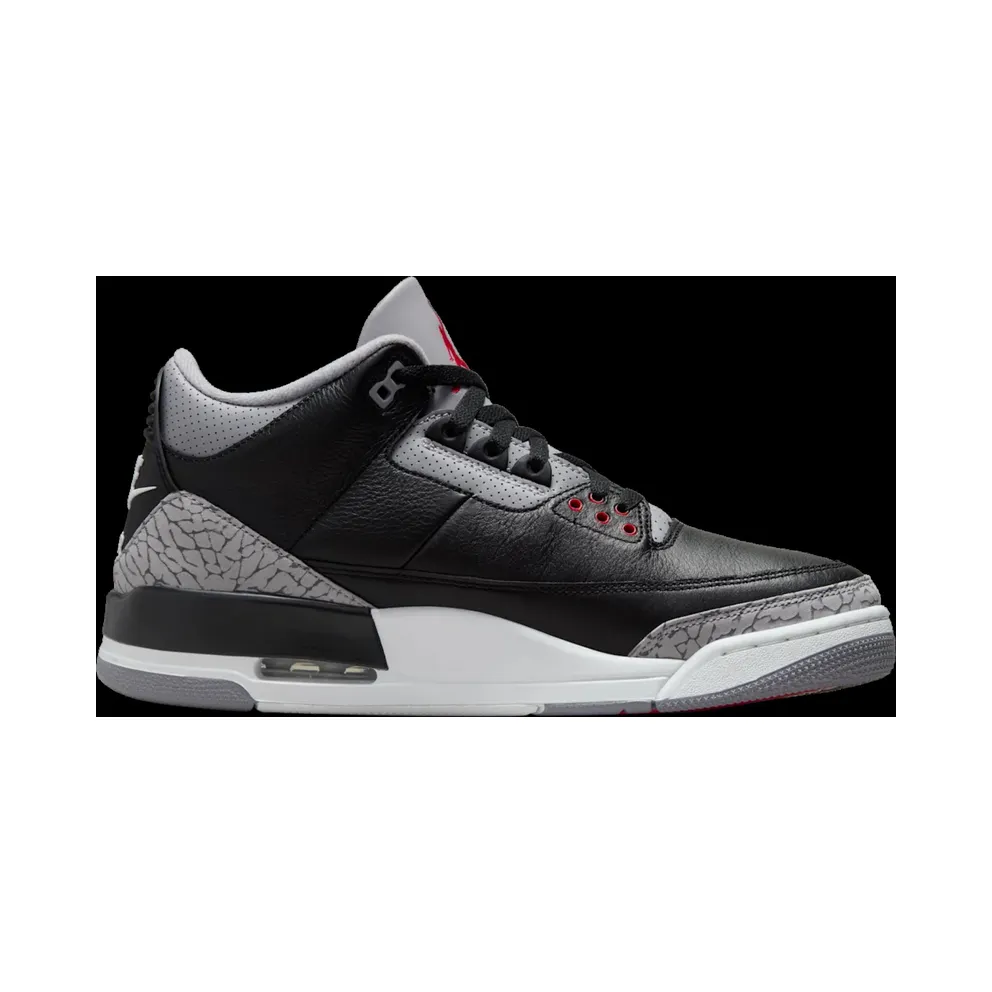 Air Jordan 3 Retro “Black Cement” 2024 (DN3707-010)