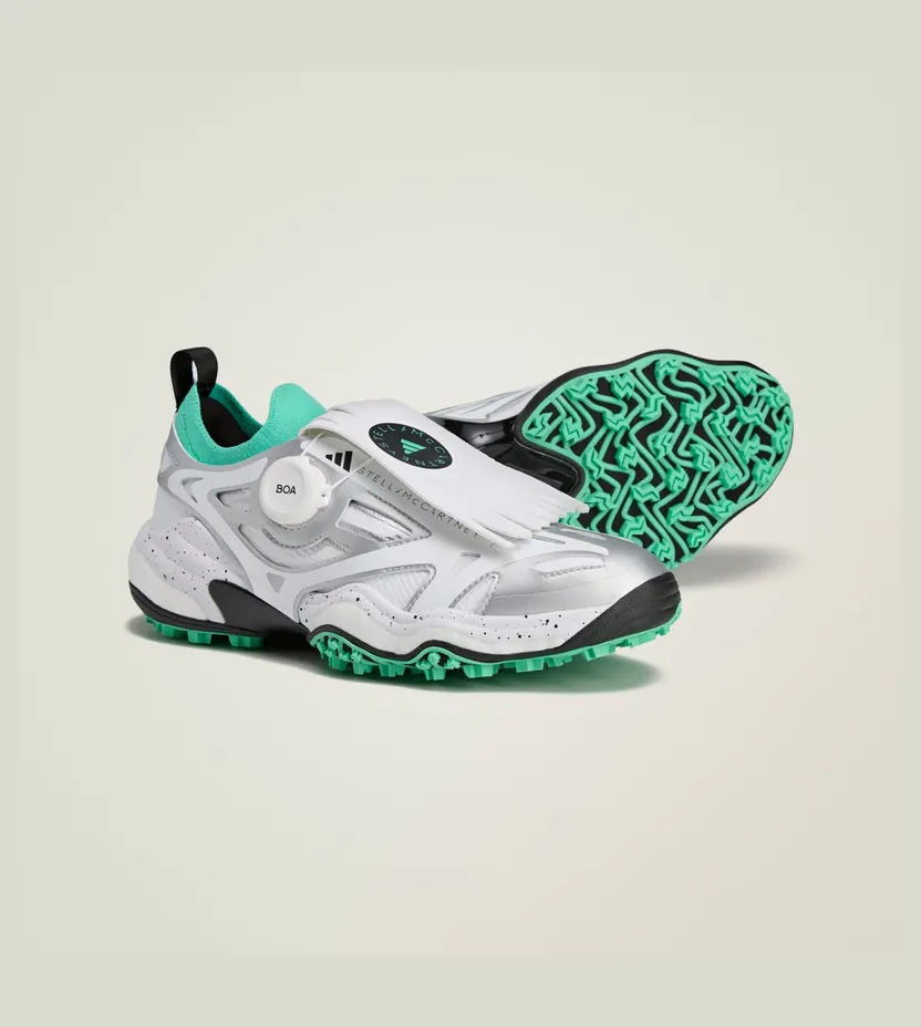 Adidas adidas by Stella McCartney Codechaos BOA Core White / Bright Green / Silver Metallic (JH8937)