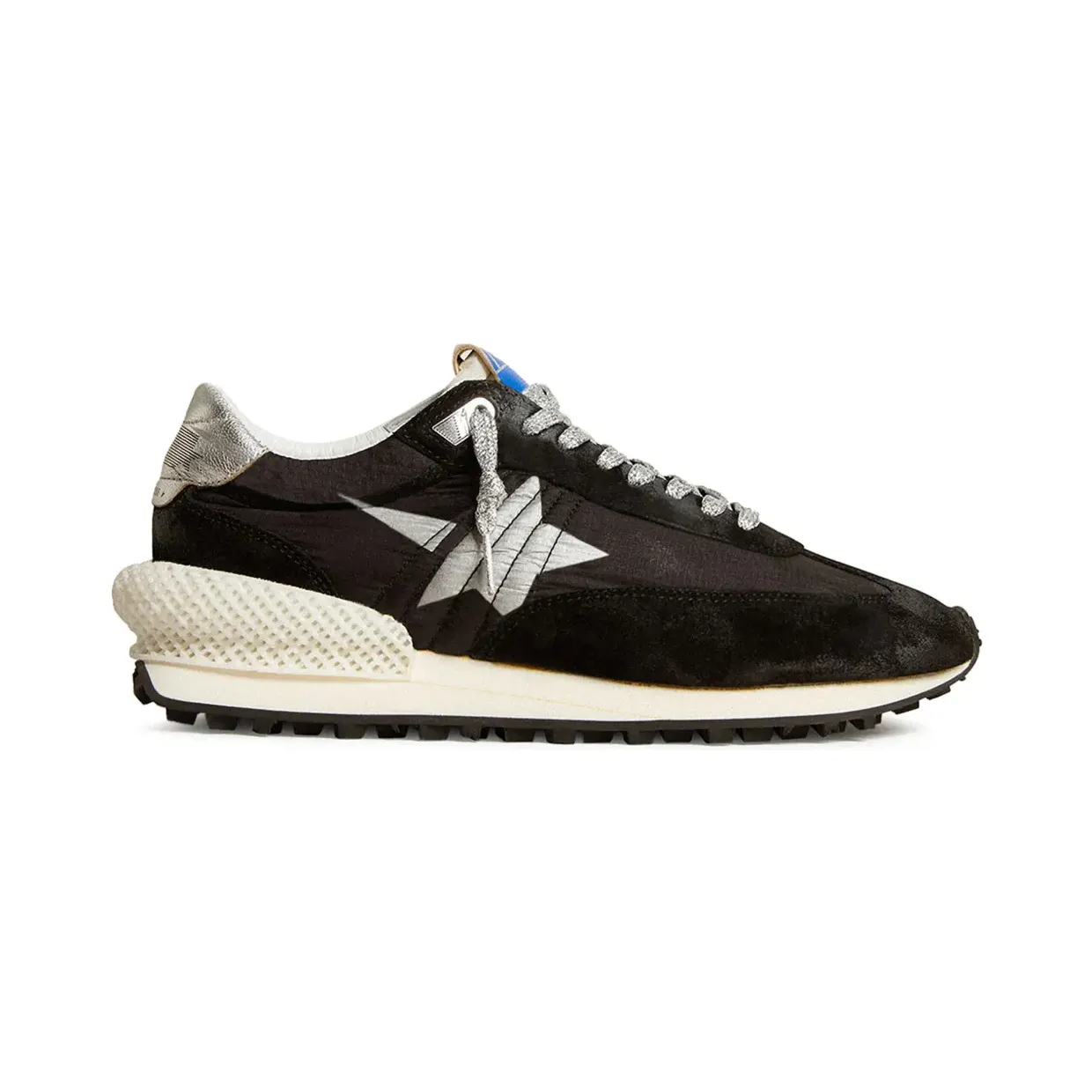 Golden Goose Marathon mit Sternpatch “Black” (GMF00684F005675)