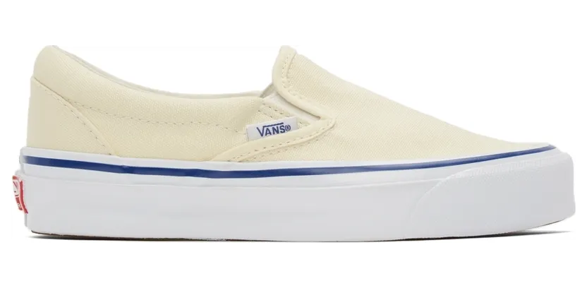 Vans Off-White OG Classic Slip-On LX Sneakers (VN0A45JK0RD)