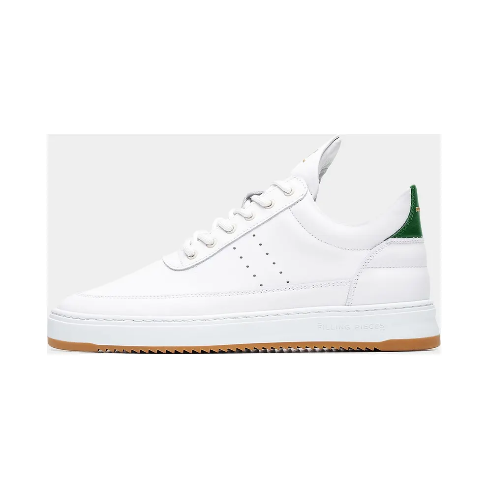 Filling Pieces Low Top White Green