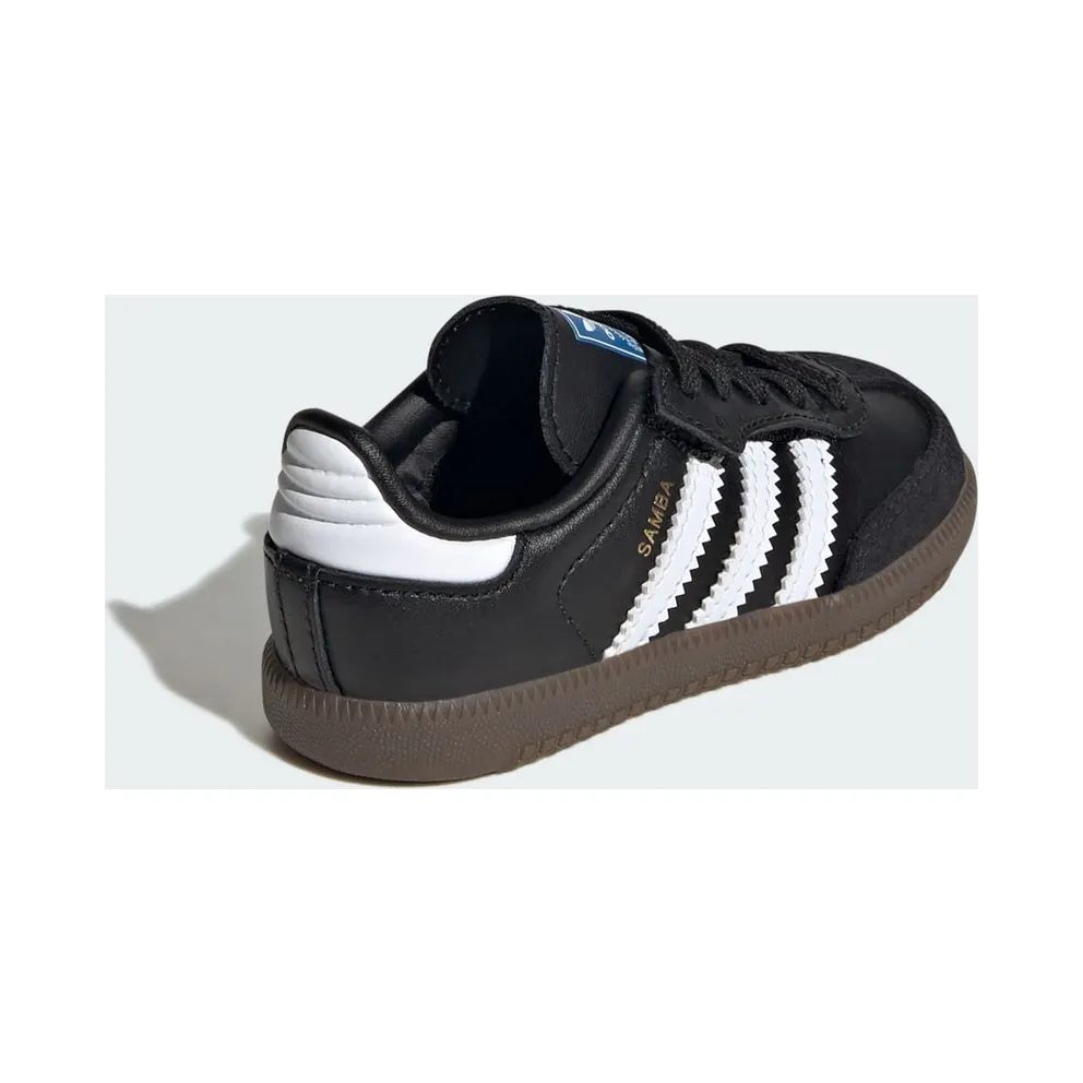 Adidas Samba OG Comfort Close Elastic Lace Kids Cloud White / Core Black / Gum (JQ3192)