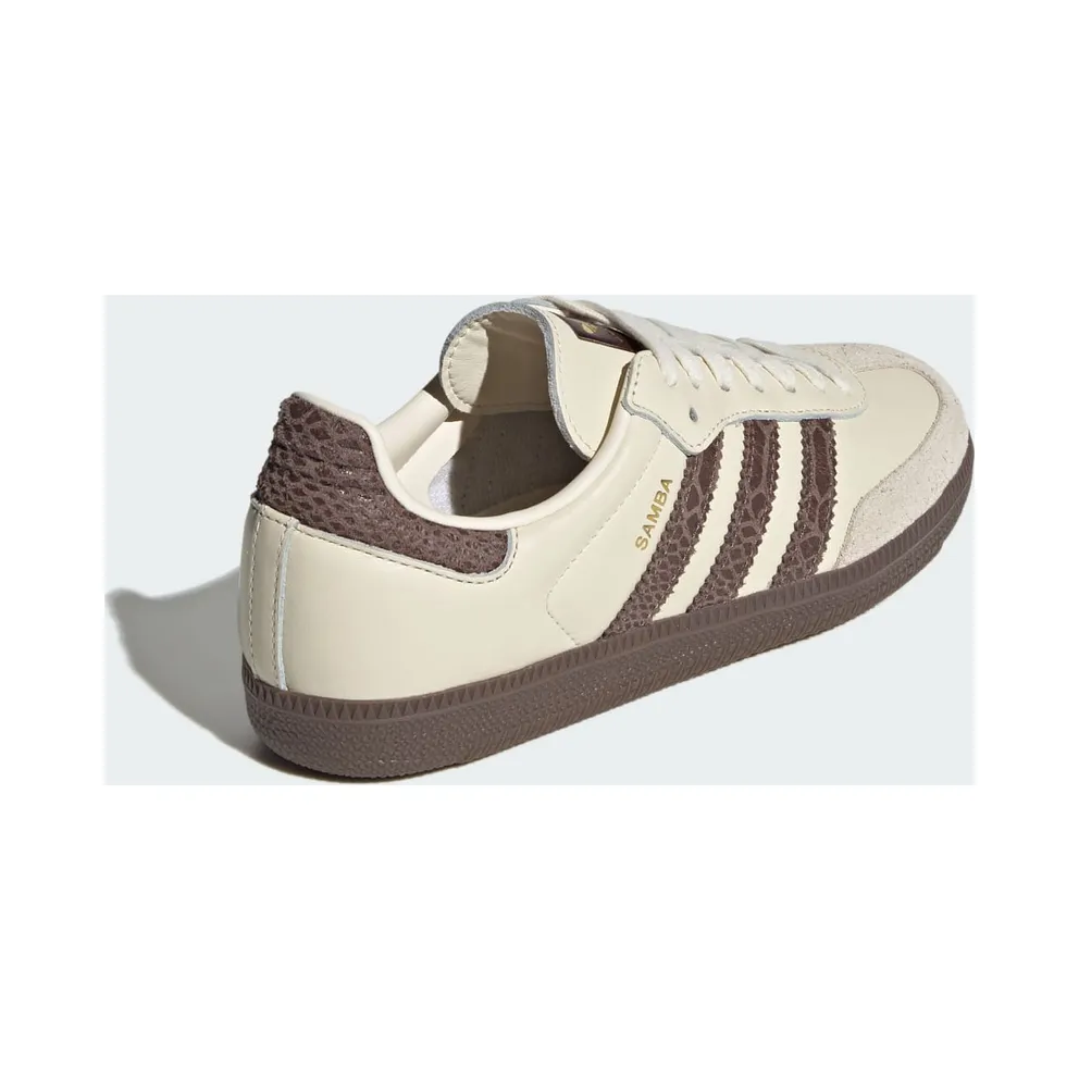 Adidas SAMBA OG Shoes Cream White / Earth Strata / Maroon (IH3980)
