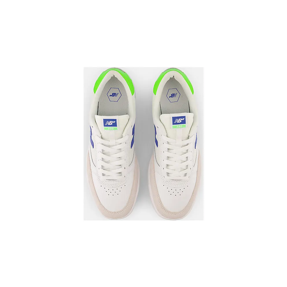 New Balance Numeric 440 “White/Royal/Lime” (NM440SEA)