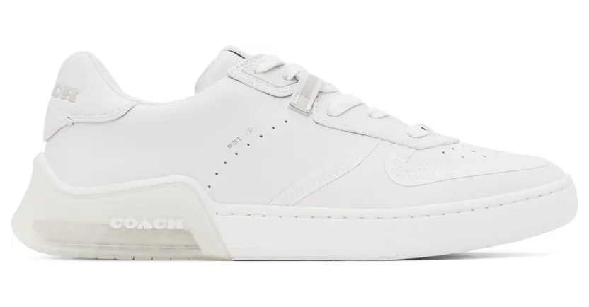 Coach 1941 White Citysole Court Sneakers (C1257 OPI)