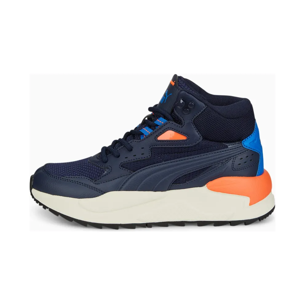 Puma X-Ray Speed Mid Wtr Youth Blue/Orange (38738502)