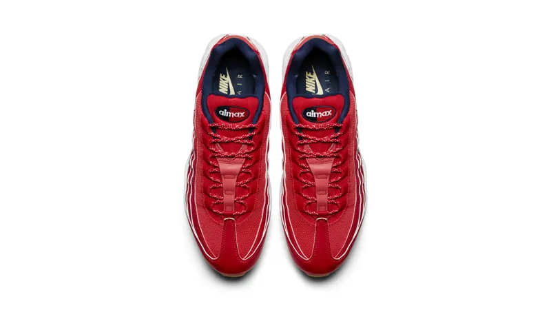 Nike Air Max 95 Independence Day University Red/White-Midnight-Navy (538416-614)