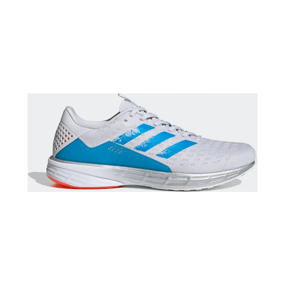 adidas SL20 Primeblue Schuh Dash Grey / Sharp Blue / True Orange (FU6617)