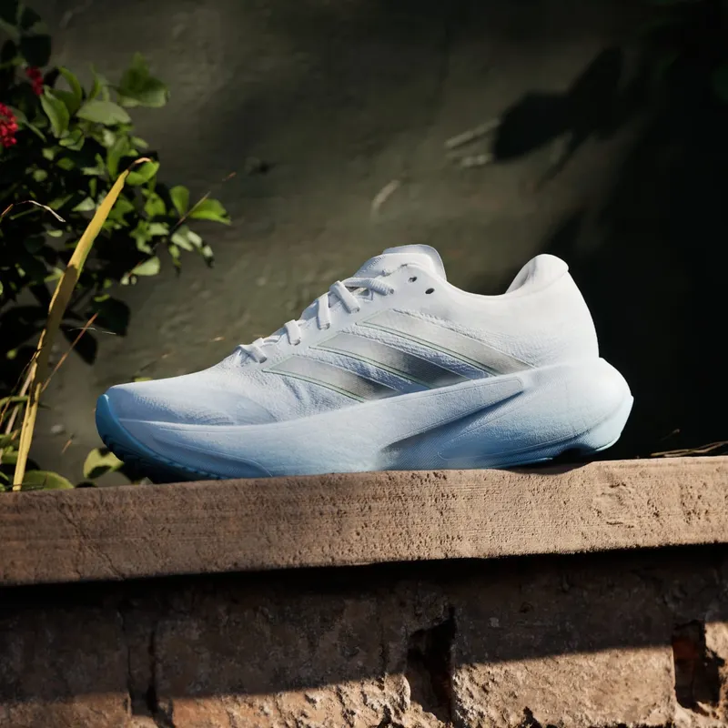 Adidas SUPERNOVA RISE 3 Running Shoes Glow Blue / Silver Metallic / Cloud White (JR1613)