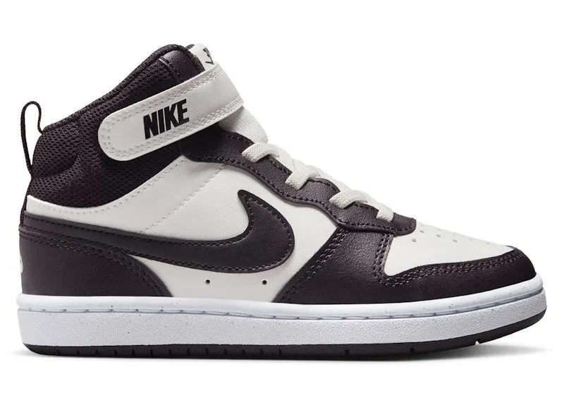 Nike Court Borough Mid 2 Sail White Burgundy Ash (CD7783-126)