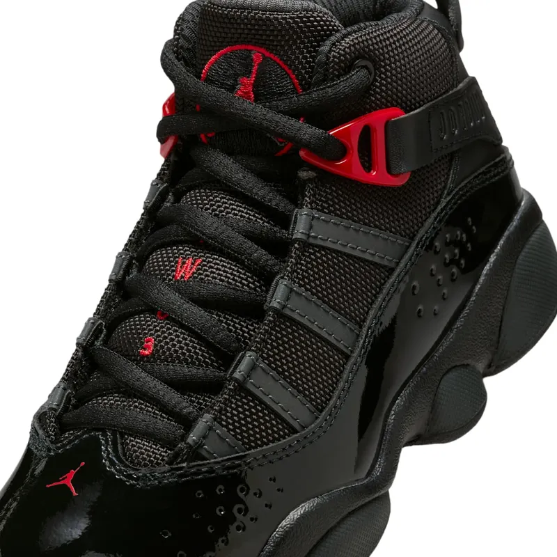 Jordan 6 Rings Black Anthracite Fire Red (323432-026)