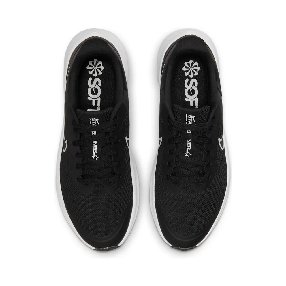 Nike Star Runner 3 Older Kids’ Road Running Black 50% Sustainable Materials (DA2776-003)
