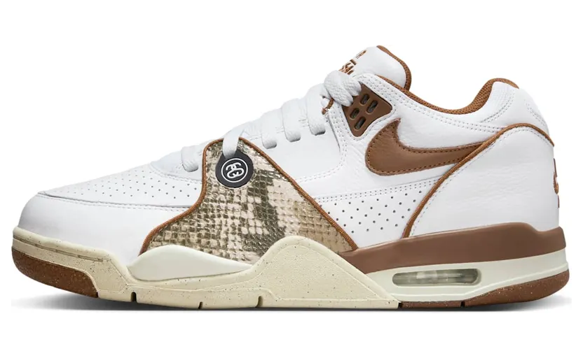 Nike Air Flight ’89 Low SP White/Fossil/Pecan (FD6475-100)