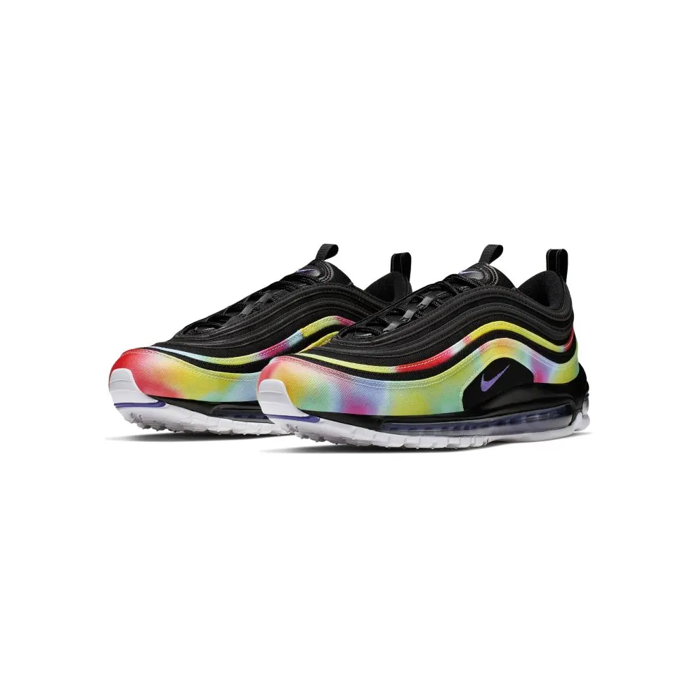 Nike Air Max 97 Tie Dye Black Black/Multi-Color (CK0841-001)