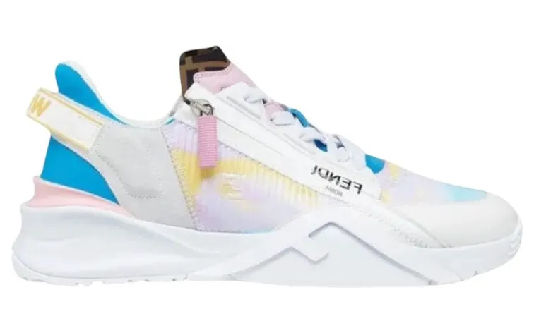 Fendi Flow Low Top White Light Blue (7E1514AHIIF1GZ1)