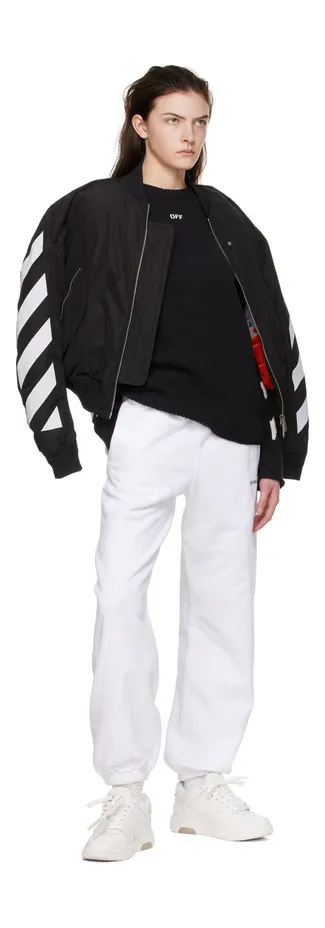 Off-White White Out Of Office ‘For Walking’ Sneakers (OWIA259S22LEA0050130) (5)
